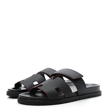 hermes chypre leather sandals|hermes chypre sandals men.